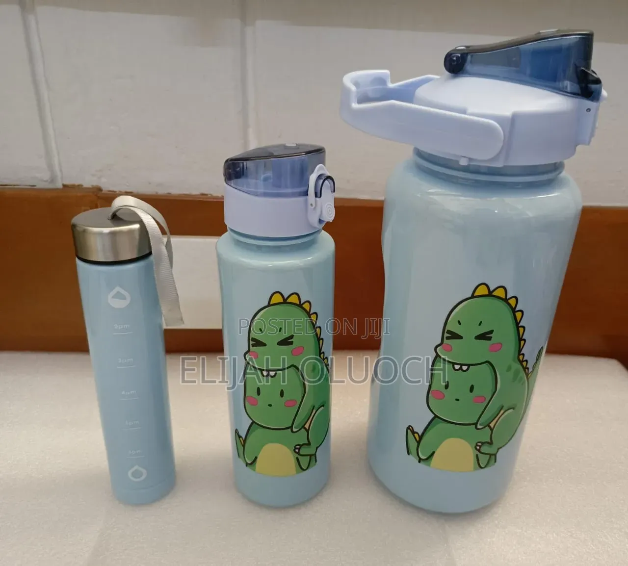 3 in 1 Tomato Motivational Water Bottles Set