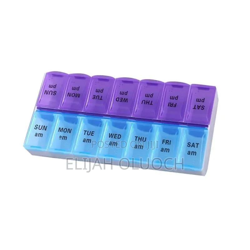 7 Days Pill Box Organizer
Morning and Evening