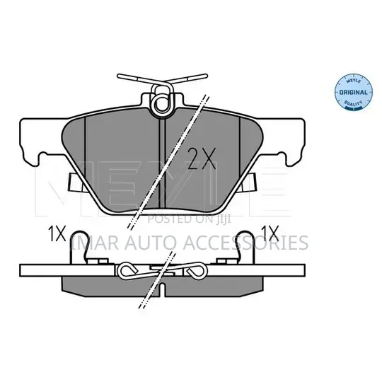Subaru Front Brake Pads 26296an04a | Forester, Legacy Outback Pads
