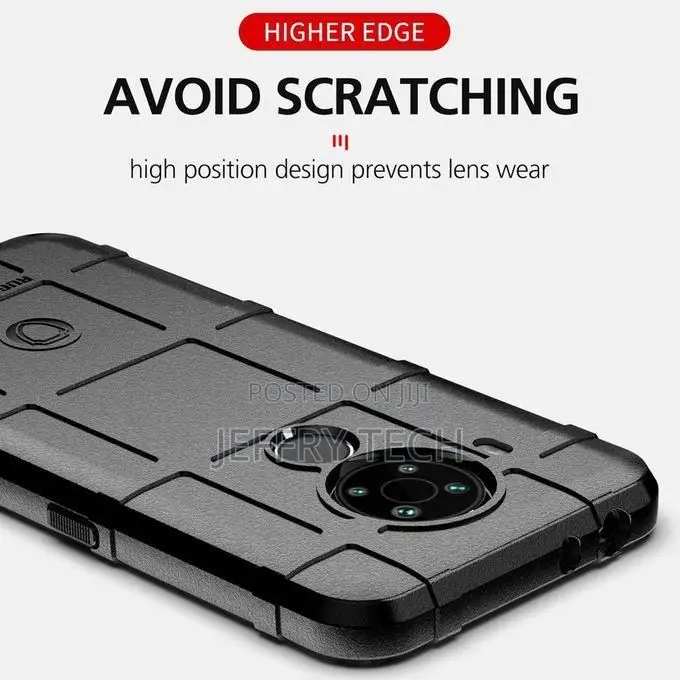 Rugged Shield Drop-Resistant Tpu Cover Case for Nokia 3.4