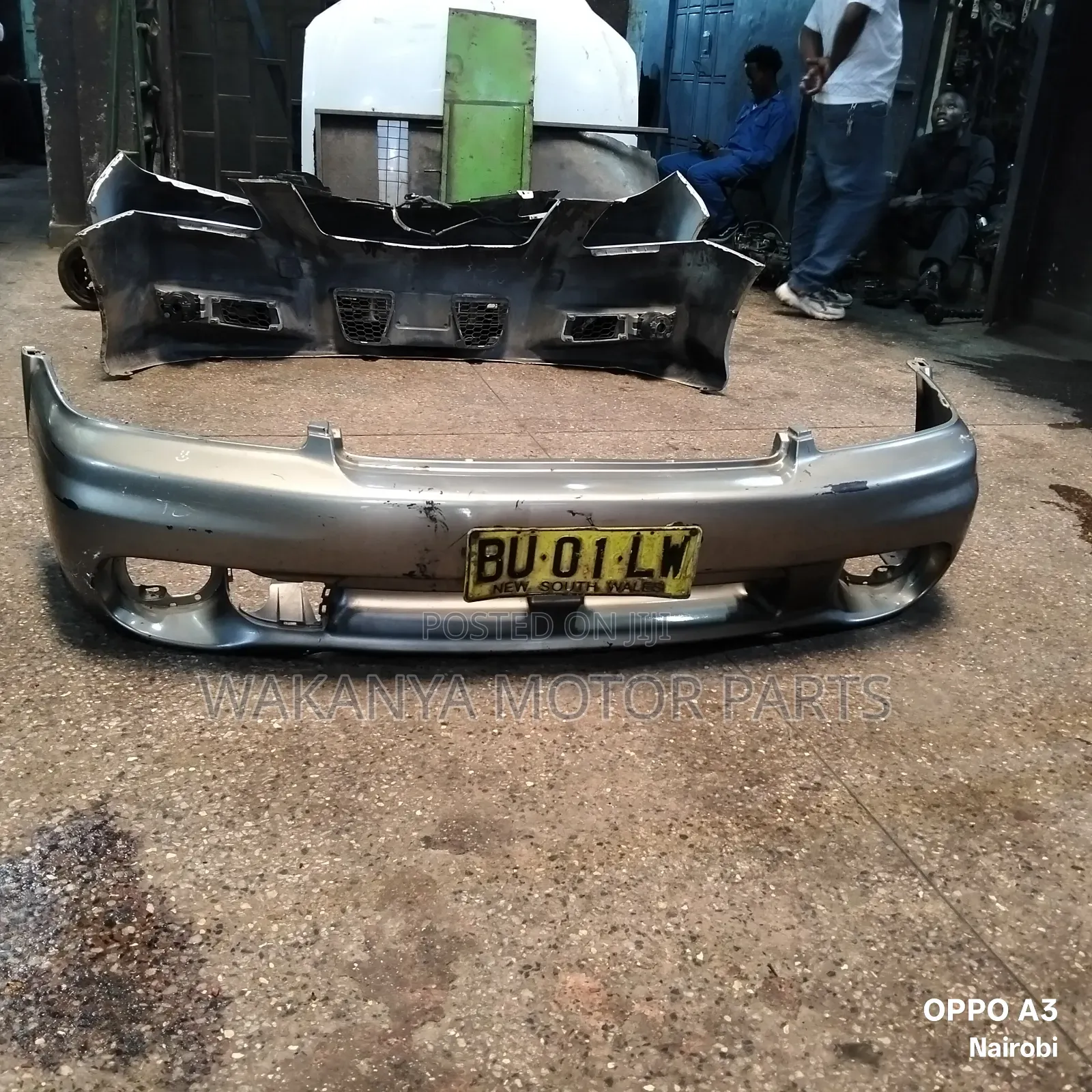 Subaru Legacy Bh5 Front Bumper Less Fog Lights. Clean Ex Japan