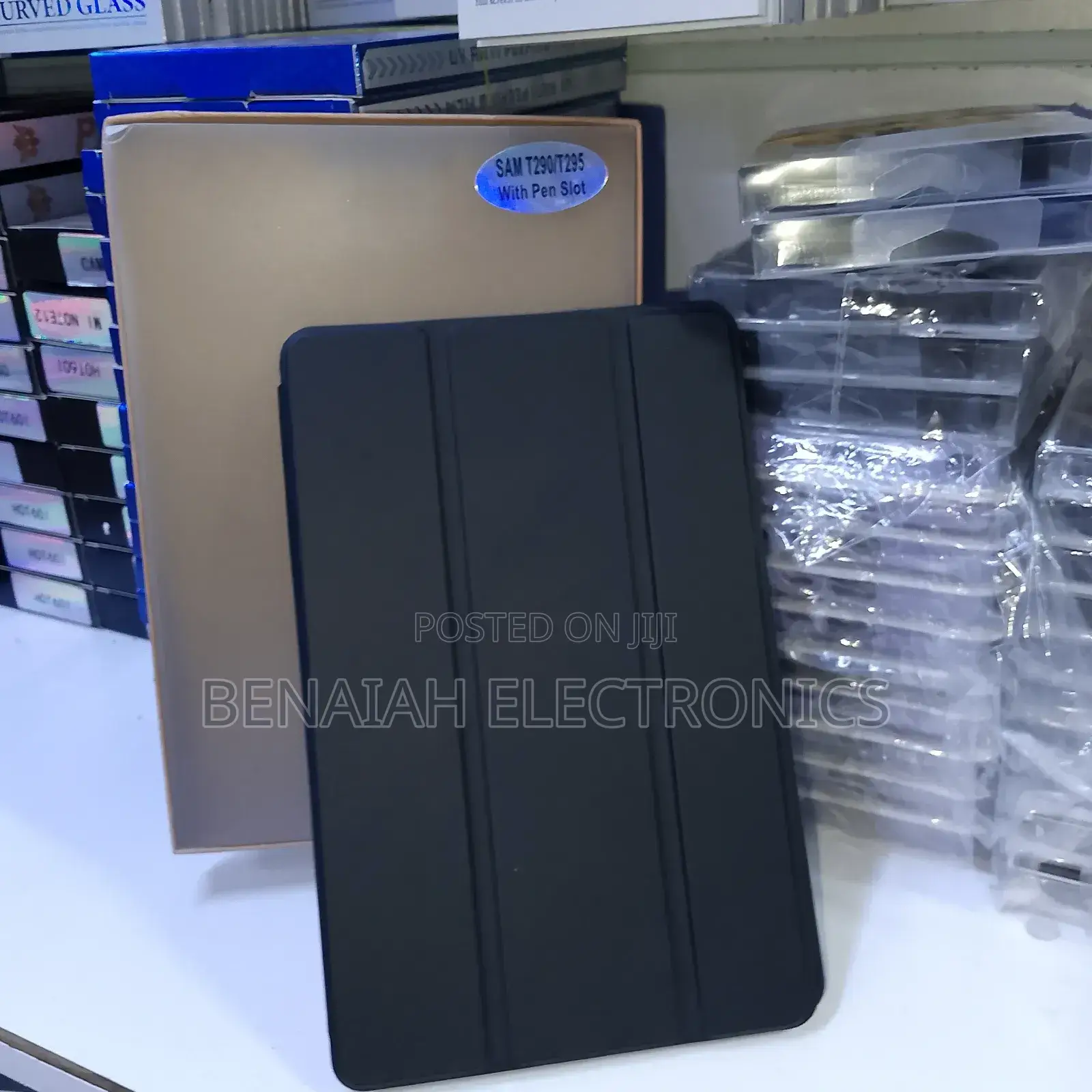 Samsung S10 Tablet Flip Cover With Pen Slot