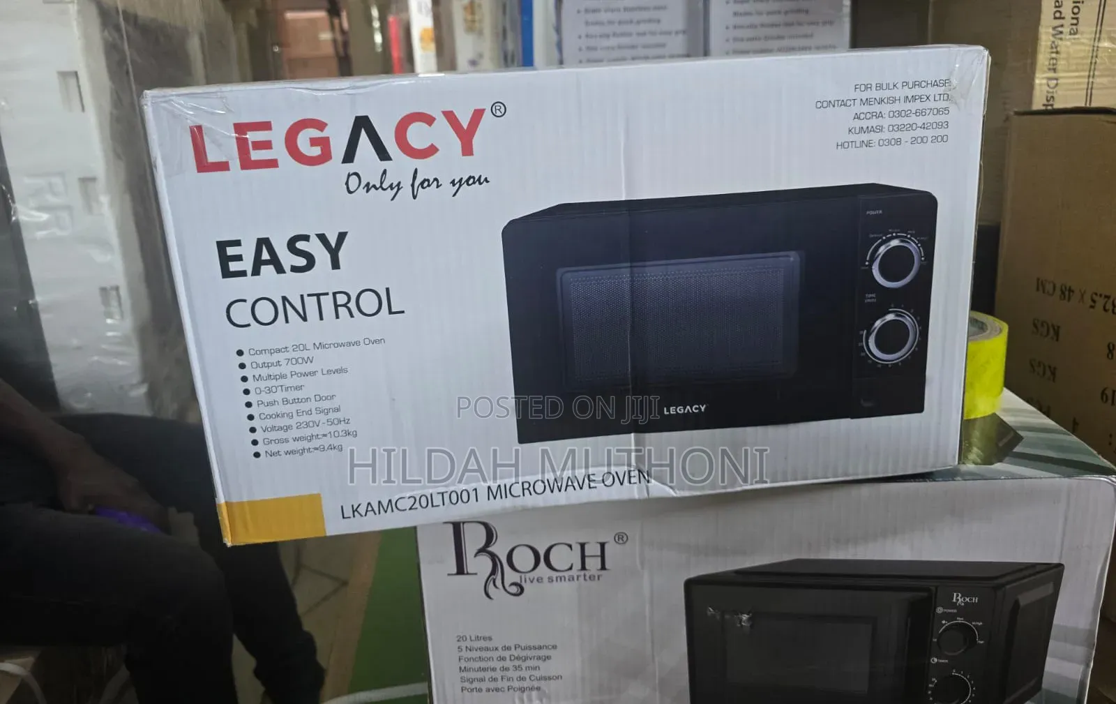 20 Litres Legacy Manual Microwave