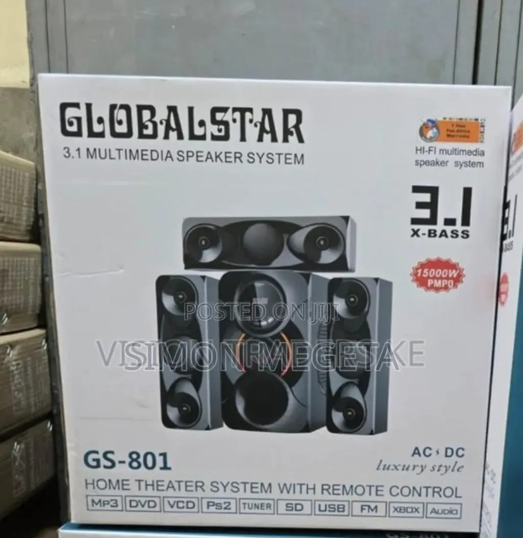 Black Original 3.1ch Globalstar Woofer