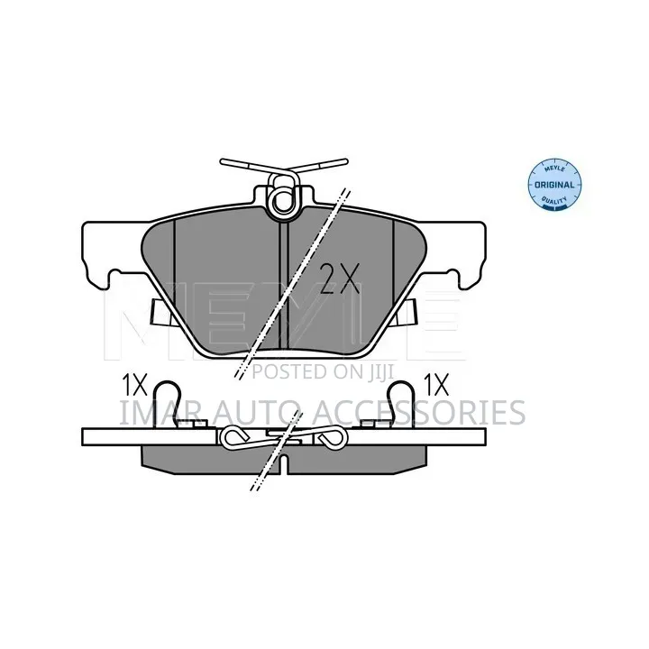 Subaru Rear Brake Pads 26696al020 | Forester, Impreza Crosstrek Oem.