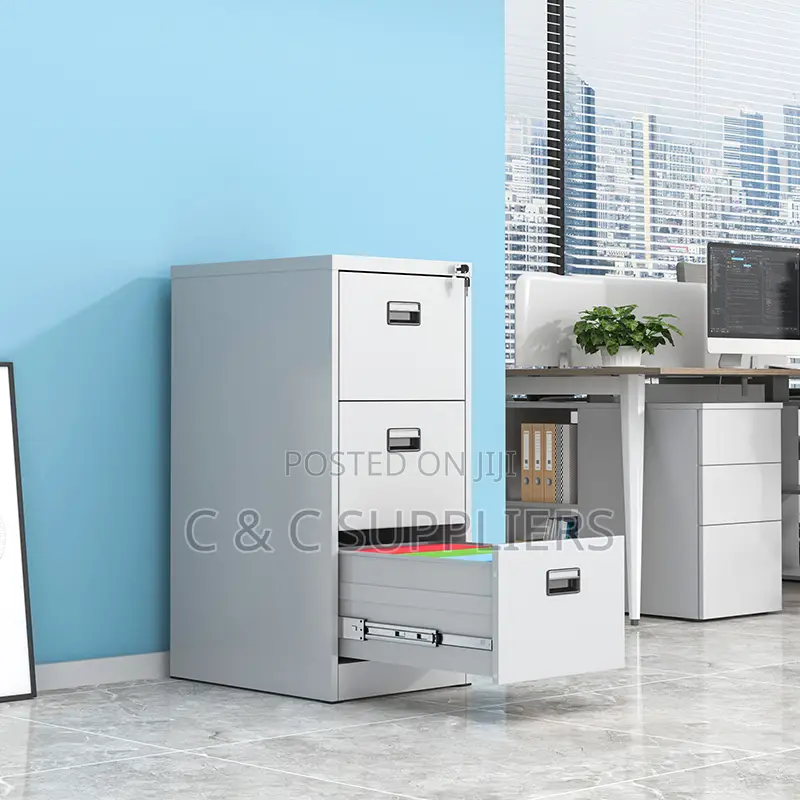 Office Cabinets; 3-Drawers Steel Office Storage/ Document Cabinet
