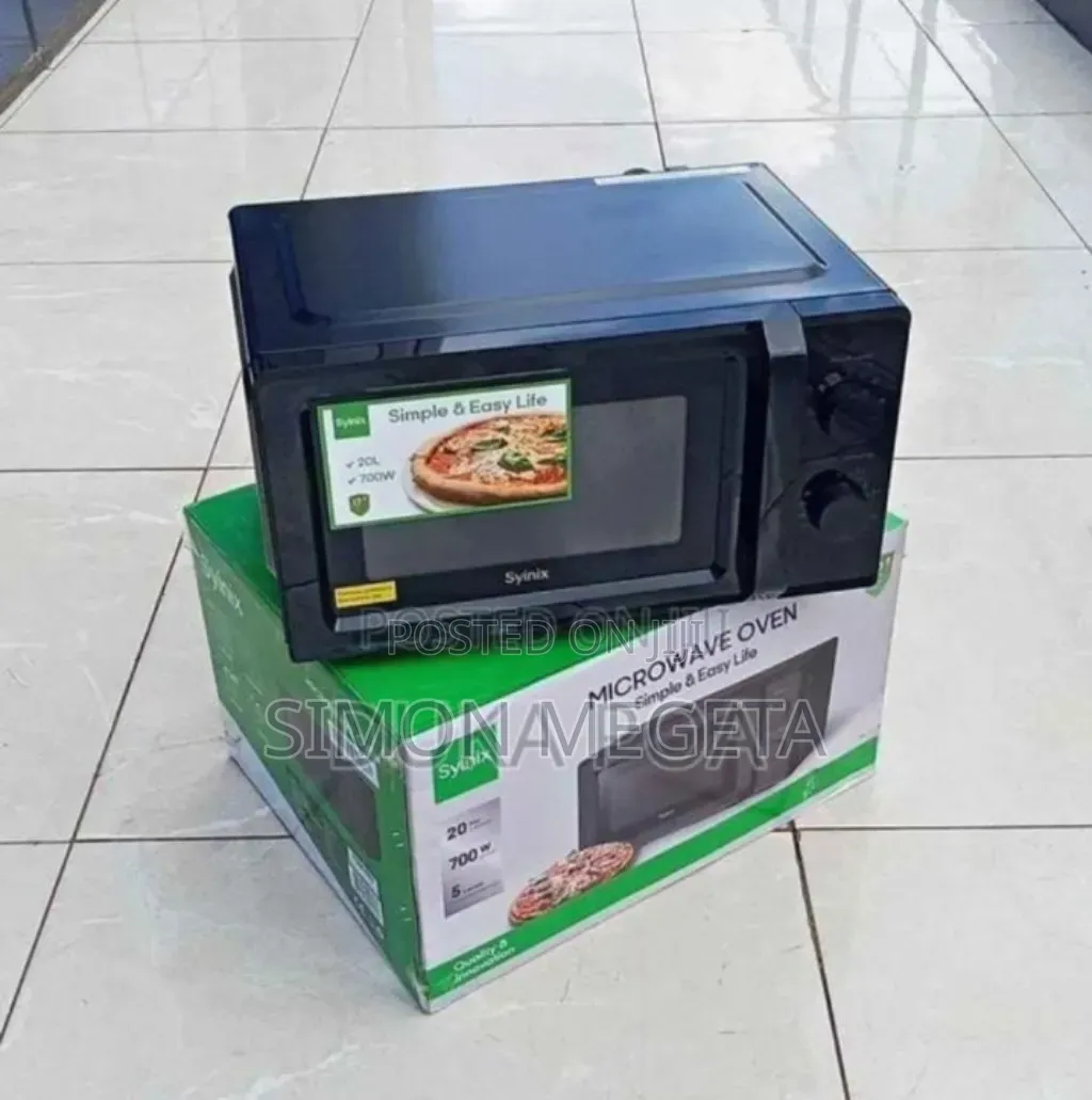 Blac Syinix 20l Manual Microwave. Twenty Litres