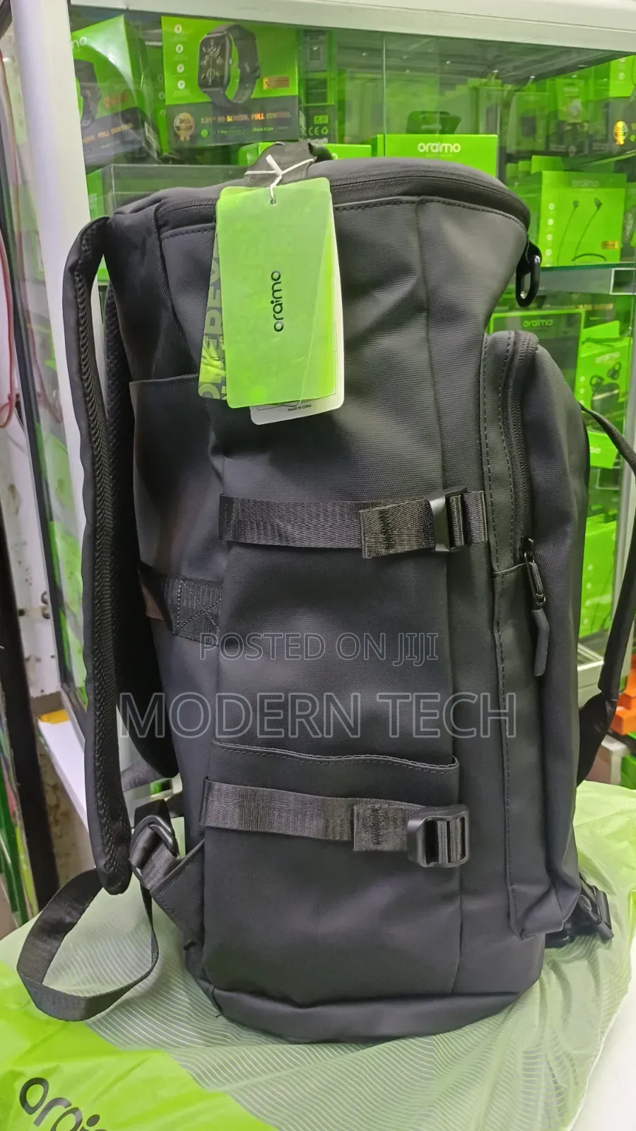 Oraimo Multigo Convertible Backpack (Usb-a Type-C Charging, 40l)