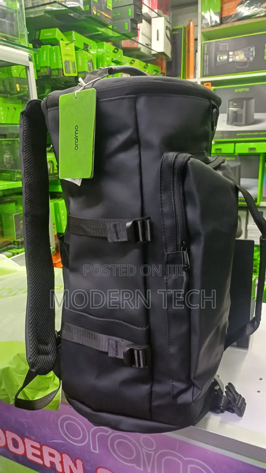 Oraimo Multigo Convertible Backpack (Usb-a Type-C Charging, 40l)