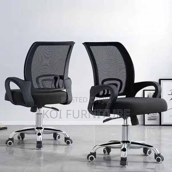 Office Chair : Mid Back Secretarial Office Seat