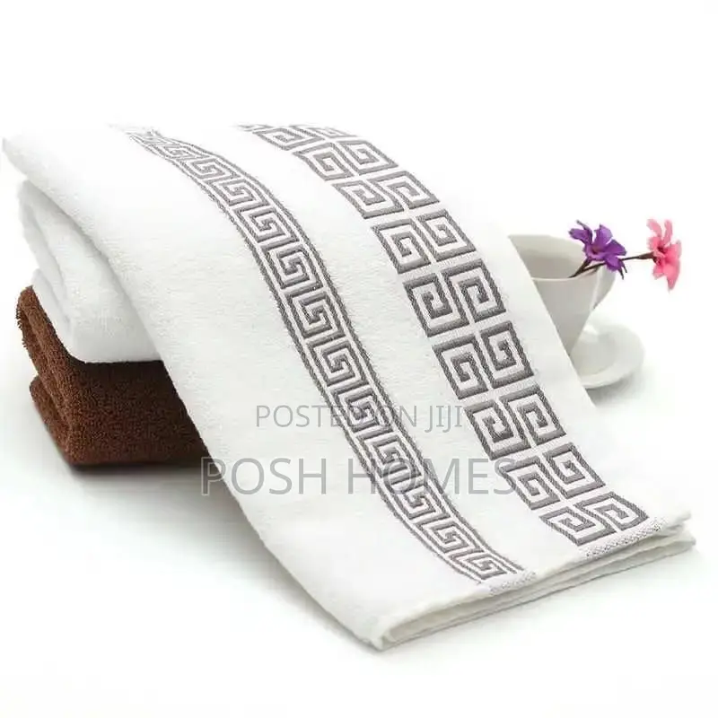 White Three Piece Towels