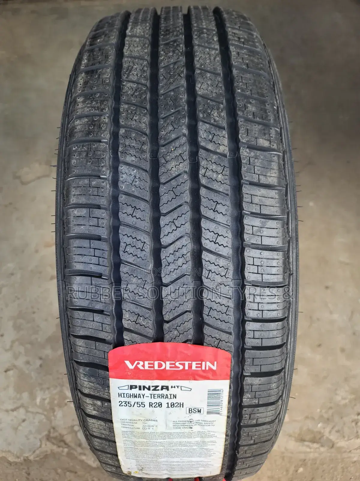 235/55 R20 Vredestein Tyres 108h Pinza H/T [Made in India]