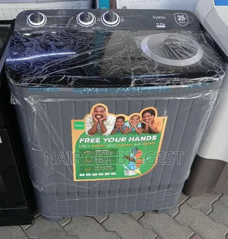 Syinix 10kgs Top Load Twin Tub Washing Machine