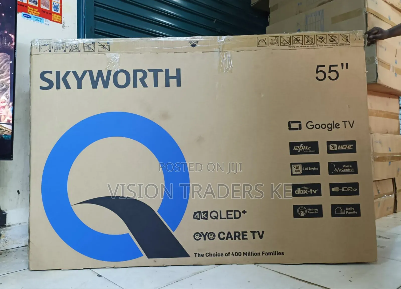 Skyworth 55qh6500s 55inches Smart Qled Google Frameless Tv