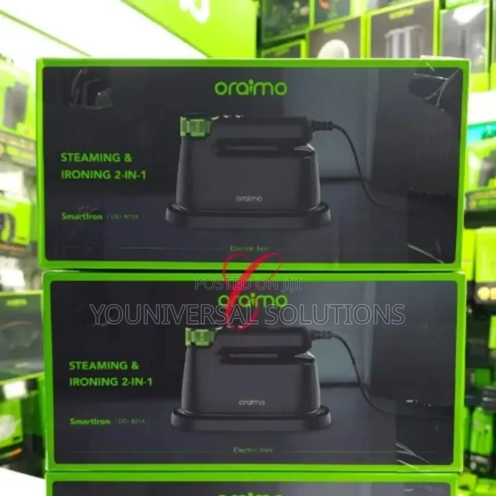 Oraimo Smart Iron Oei-801a 1740w Steaming Ironing