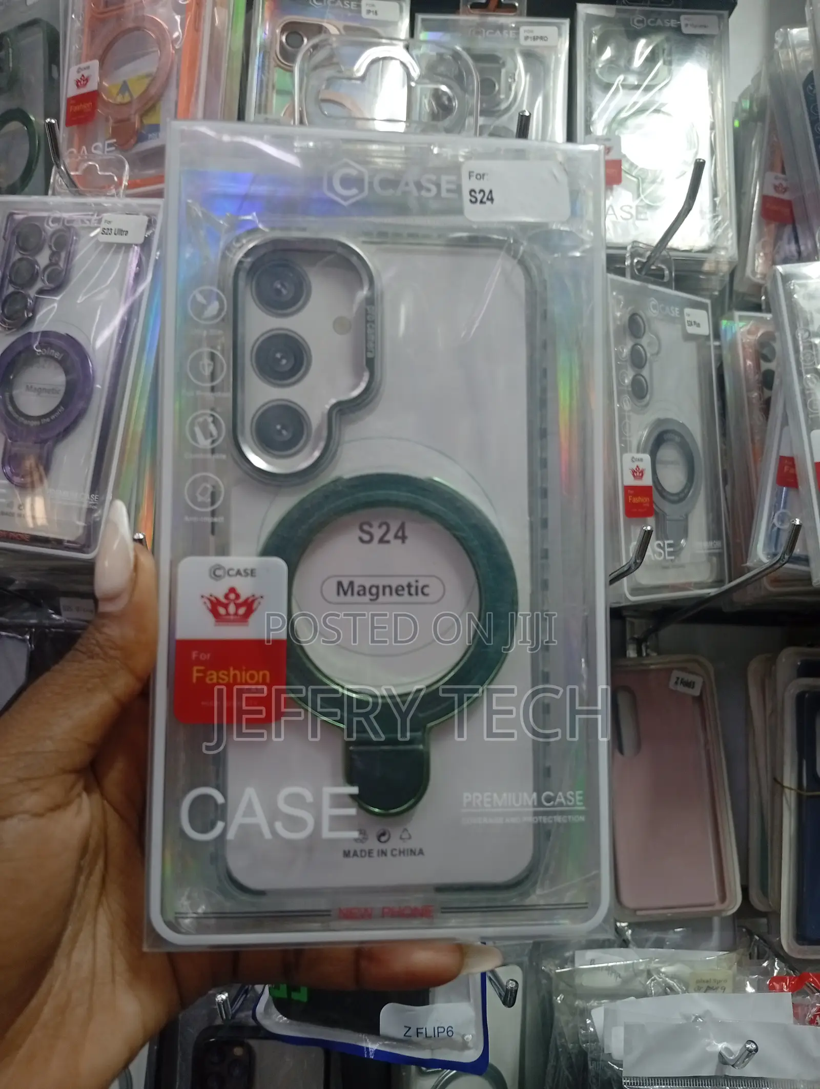 Premium Clear Phone Case for the Samsung Galaxy S24,
