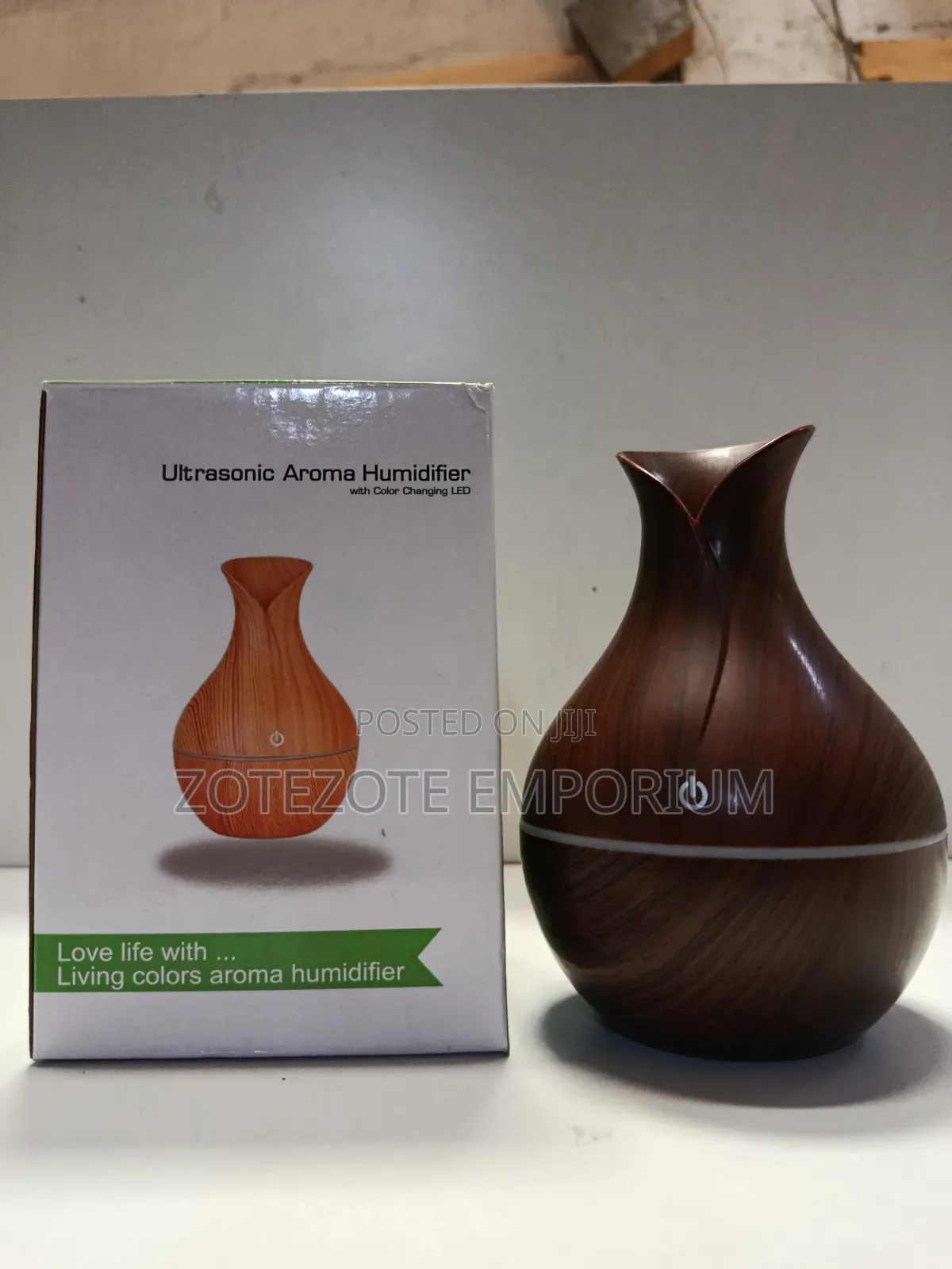 Wooden Ultrasonic Humidifier/Diffuser 130ml