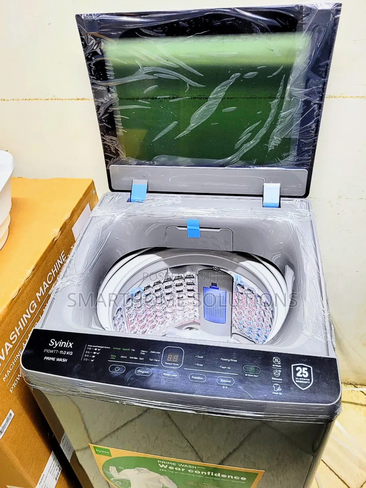 Syinix 11kg Top Loader Fully Automatic Washing Machine