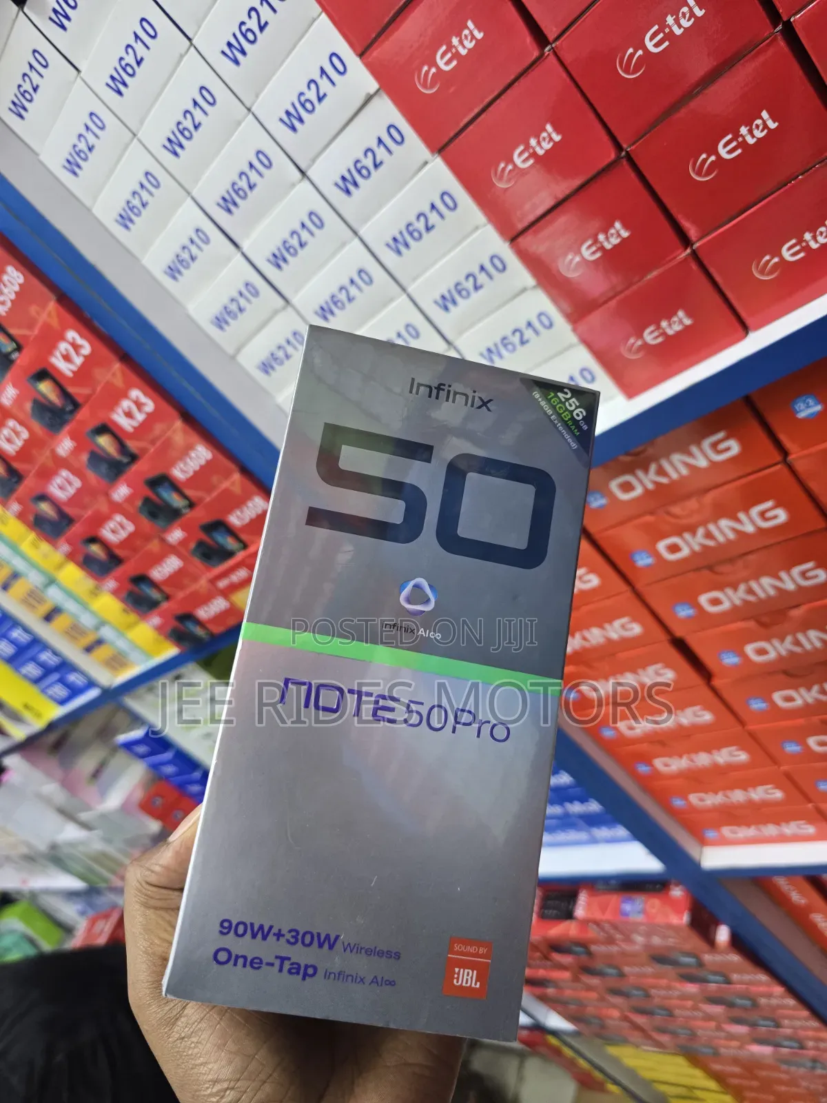 New Infinix Note 50 Pro 256 GB Black