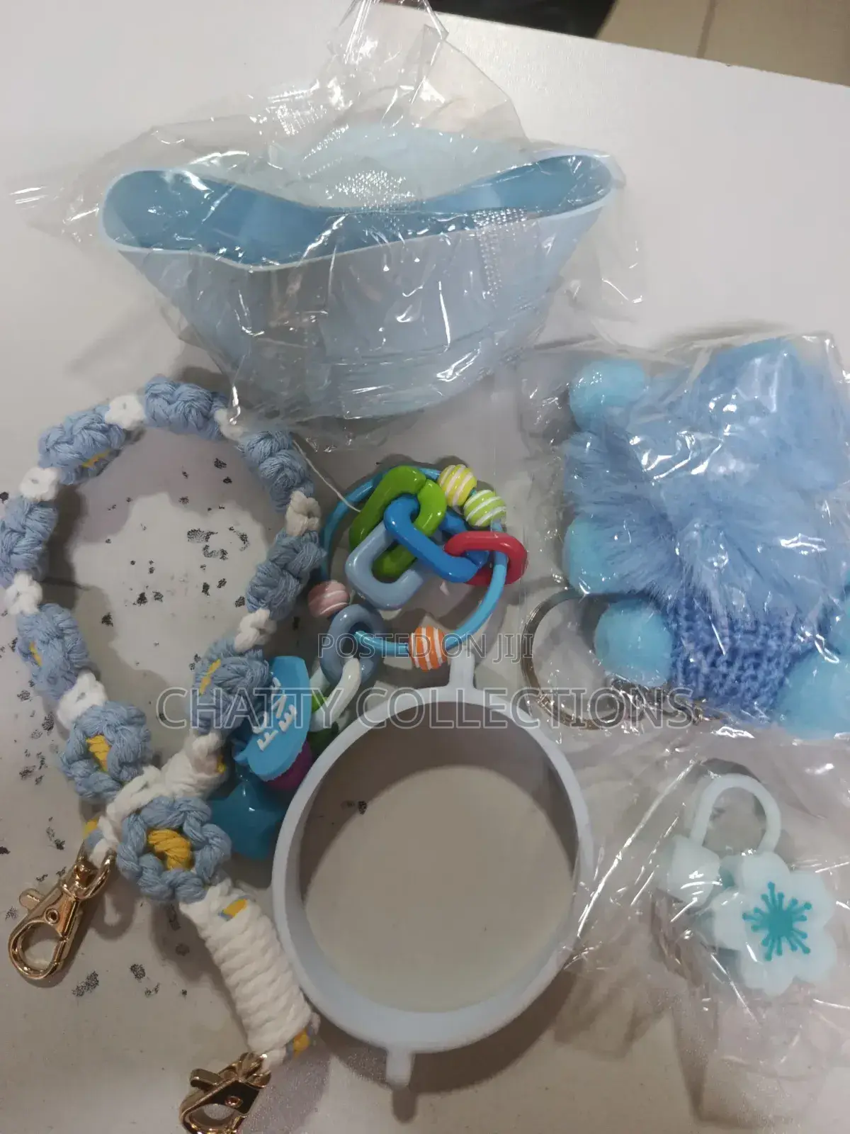 5 in 1 Light Blue Stanley Mug Accessories
