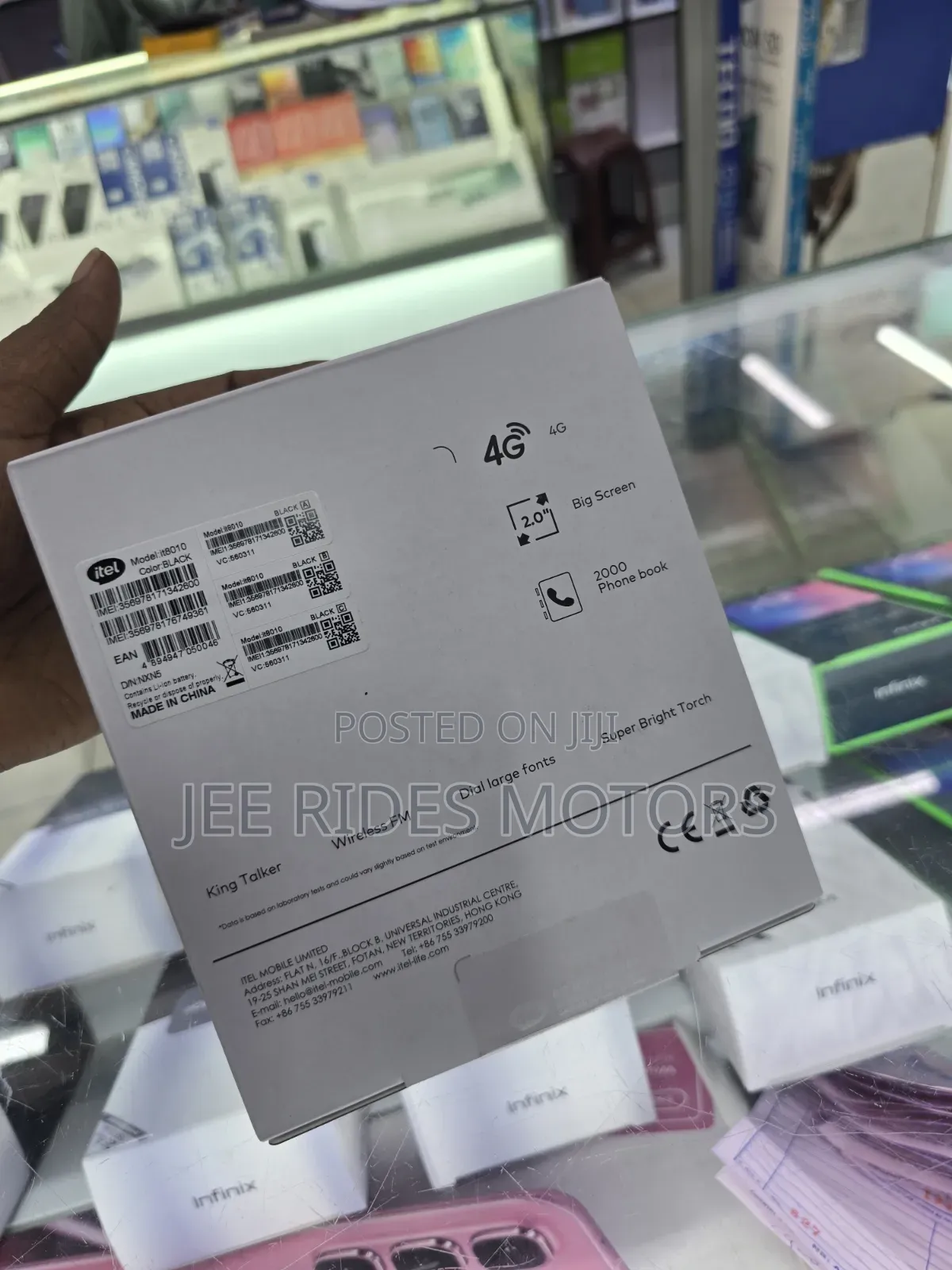 New Itel it5010 Black