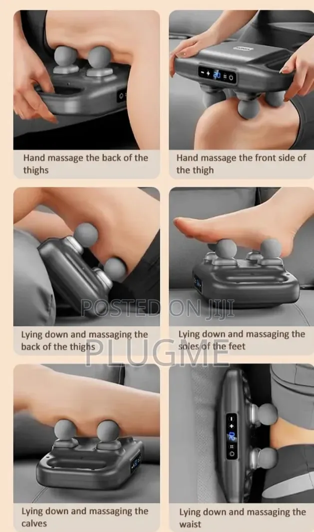 Powerful Four Heads Deep Tissue Massager