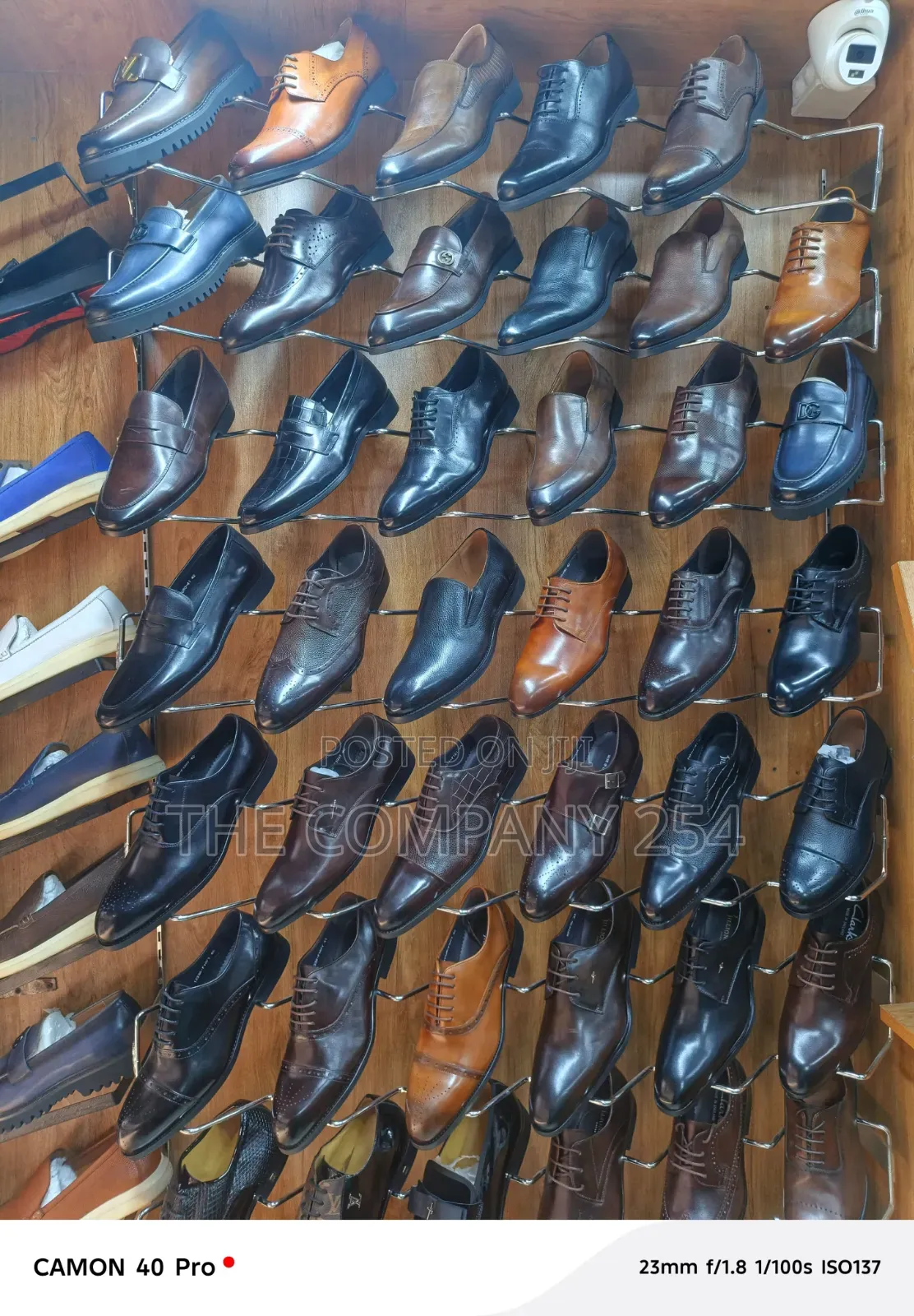 Quality Leather Casual Low Cat Official Men Oxford Shoes