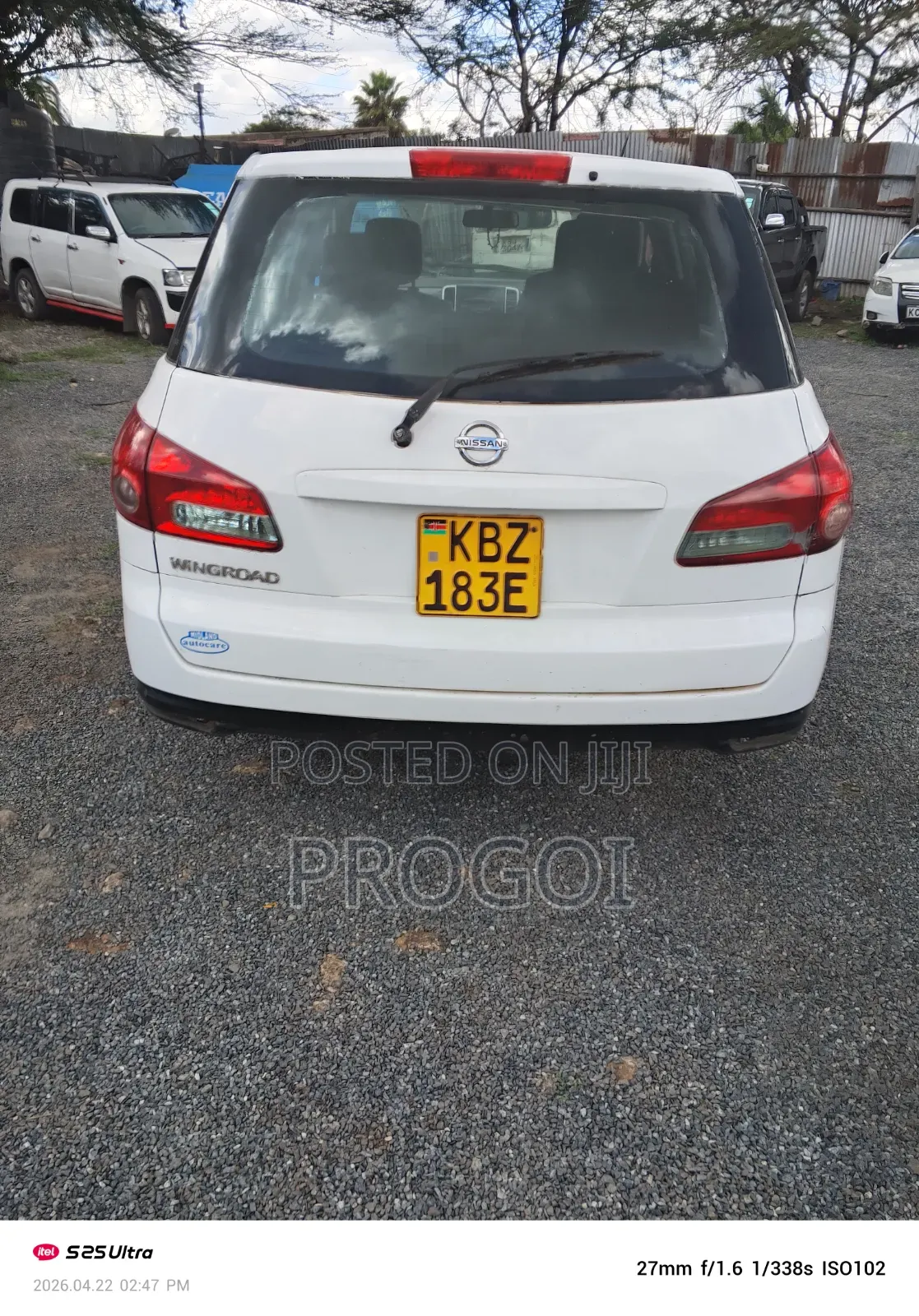 Nissan Wingroad 2007 White
