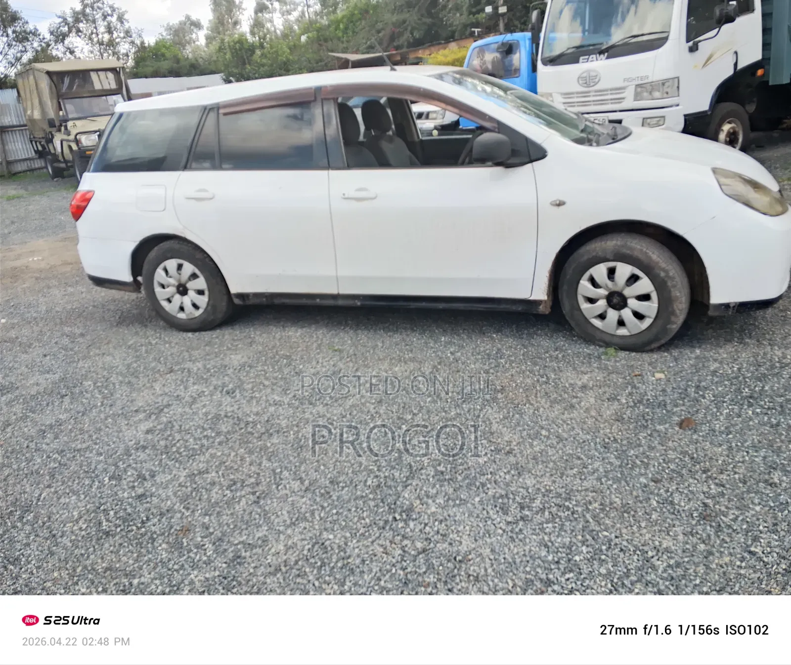 Nissan Wingroad 2007 White
