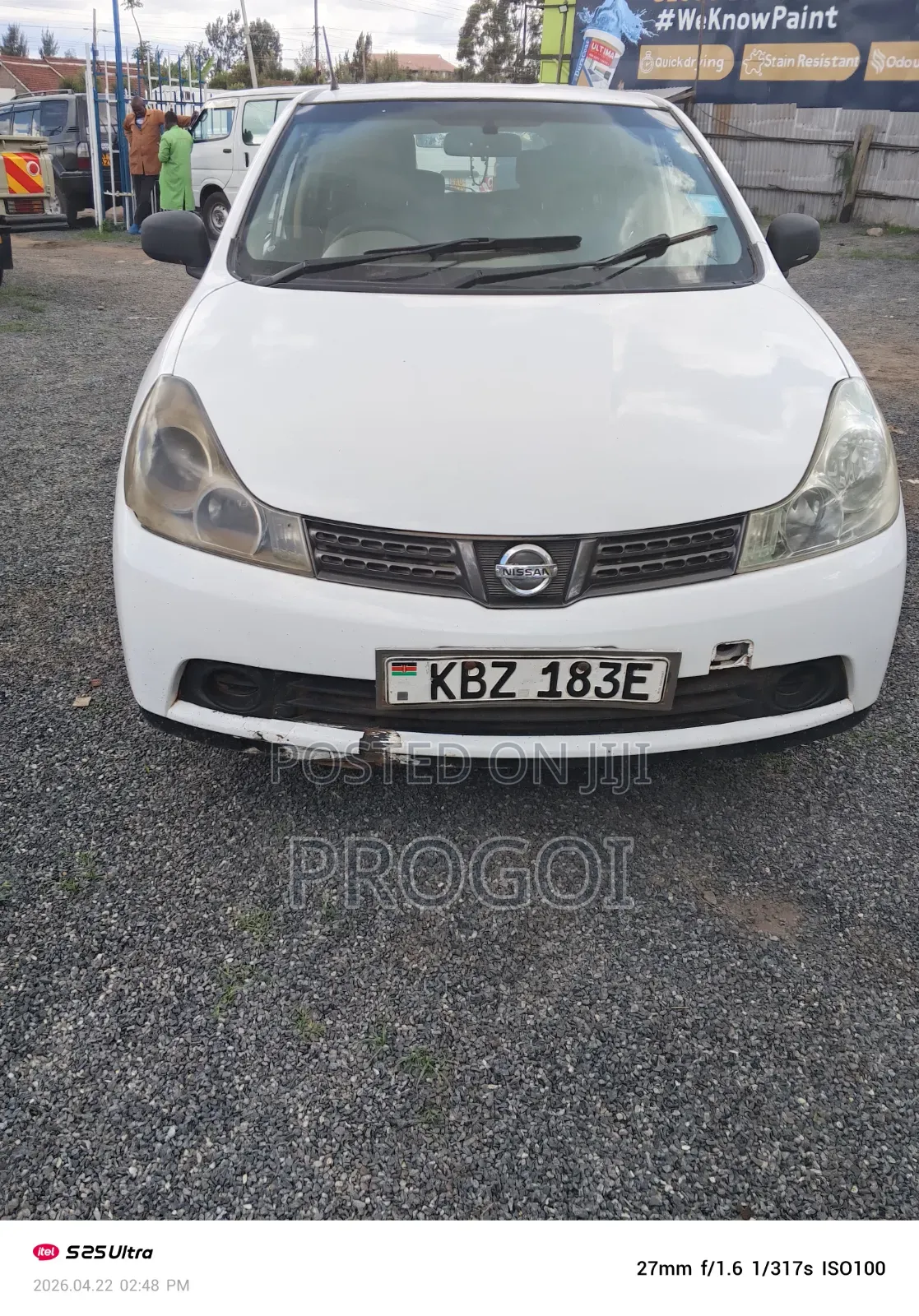 Nissan Wingroad 2007 White