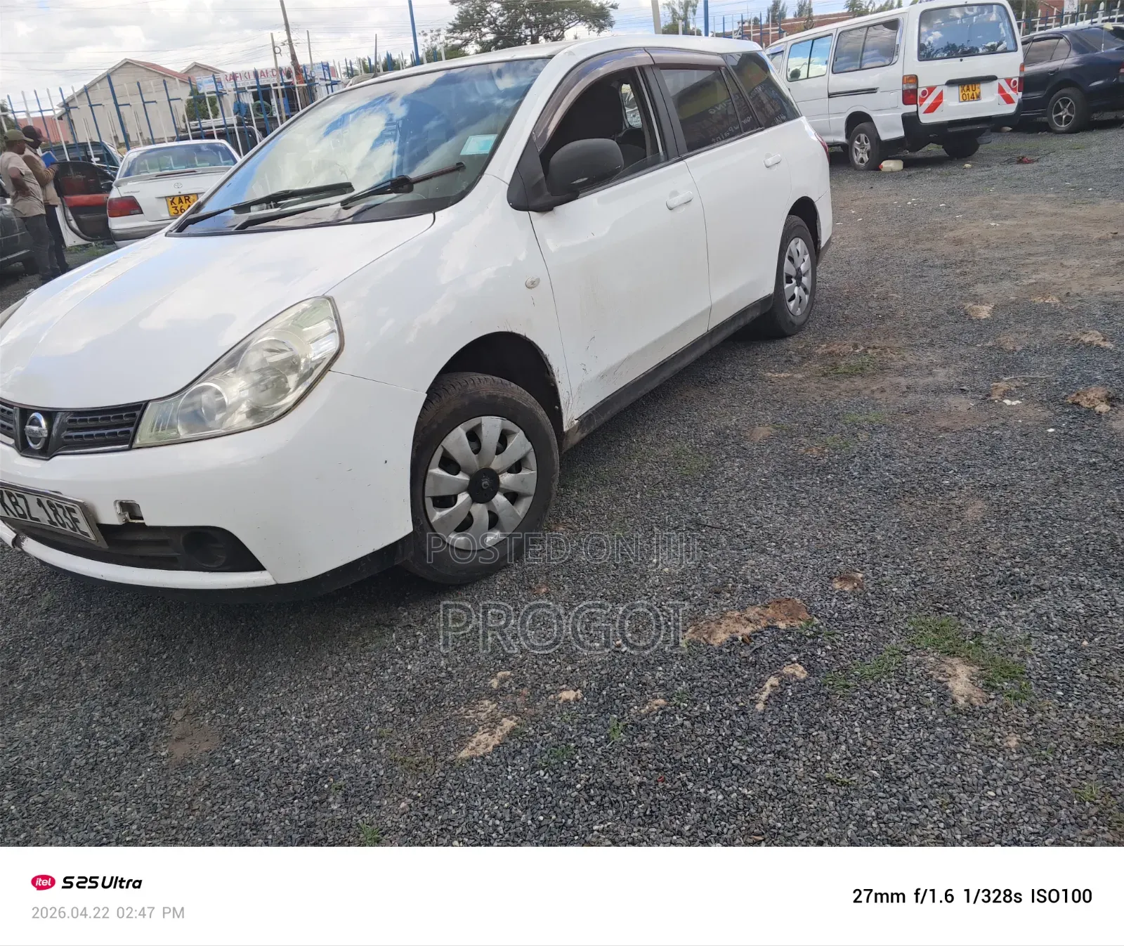 Nissan Wingroad 2007 White