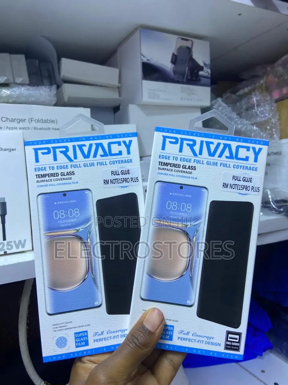 Redmi Note 15 Pro Plus 5g Privacy Protector Full Glue