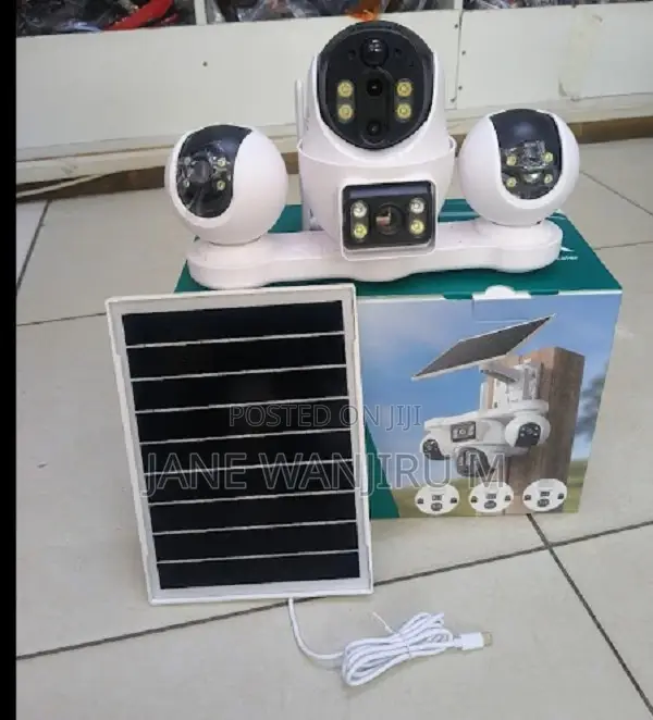 New V380 Max Bp19 Remote Live View 4 Lens Security Camera
