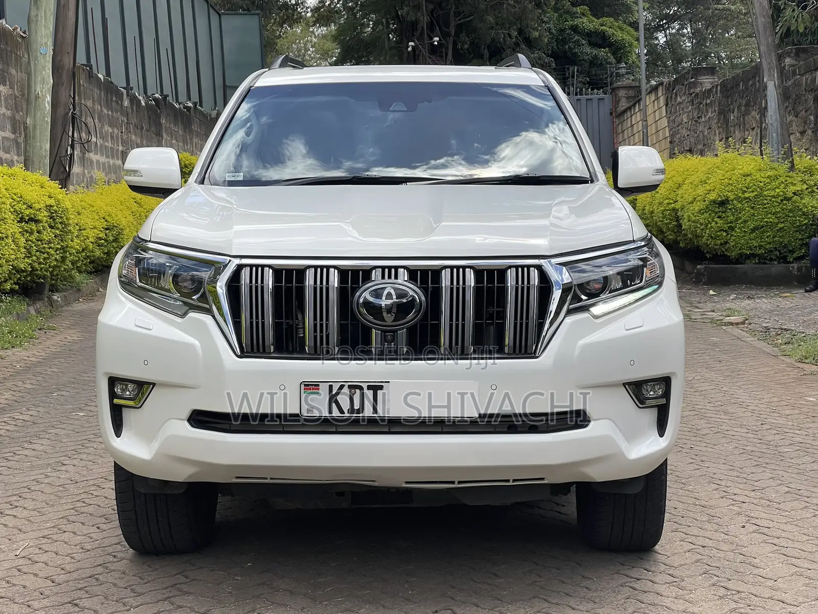 Toyota Land Cruiser Prado 2021 White