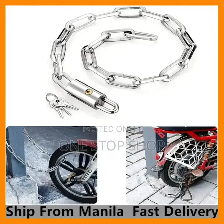 1.5m Hardened Steel Bike Lock