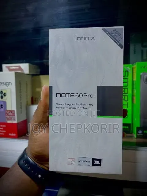 New Infinix Note 60 Pro 256 GB Gray