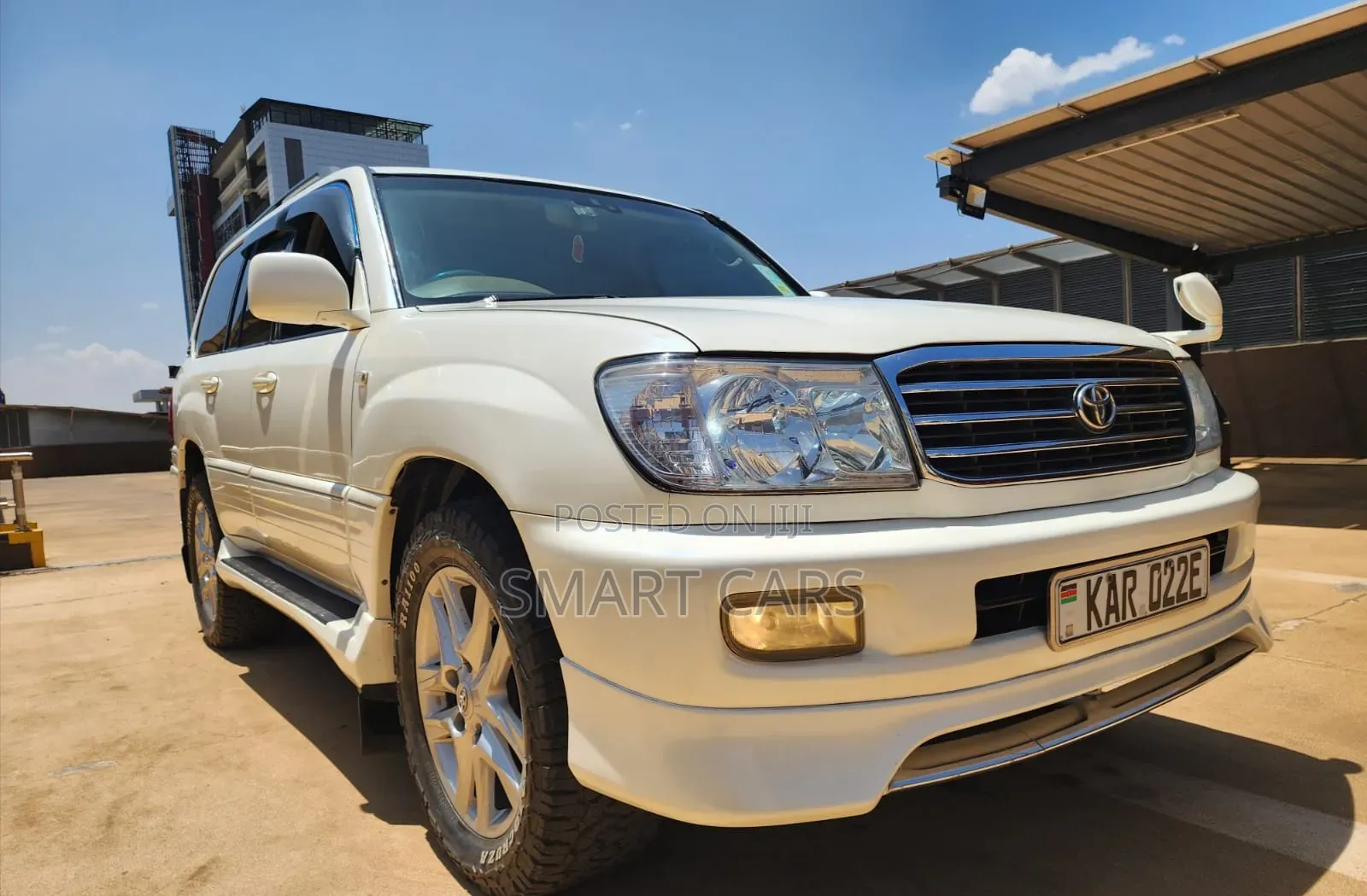 Toyota Land Cruiser Prado 1999 White
