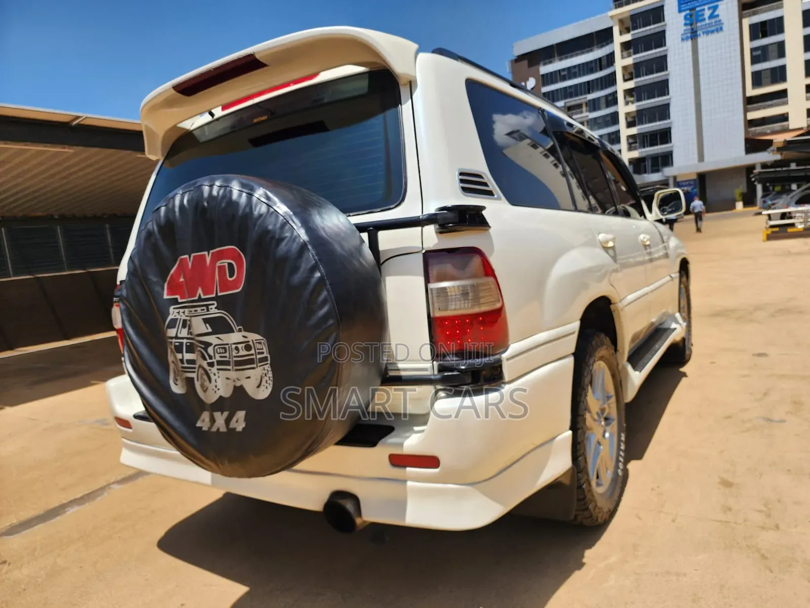 Toyota Land Cruiser Prado 1999 White