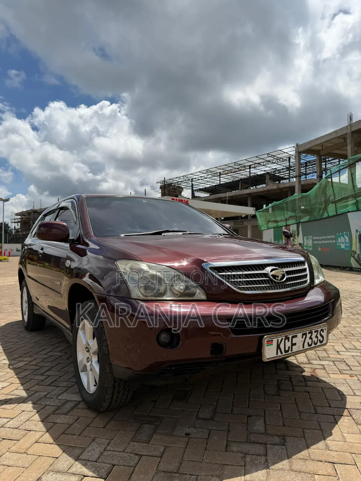 Toyota Harrier 3.3 Hybrid 4WD 2008 Brown