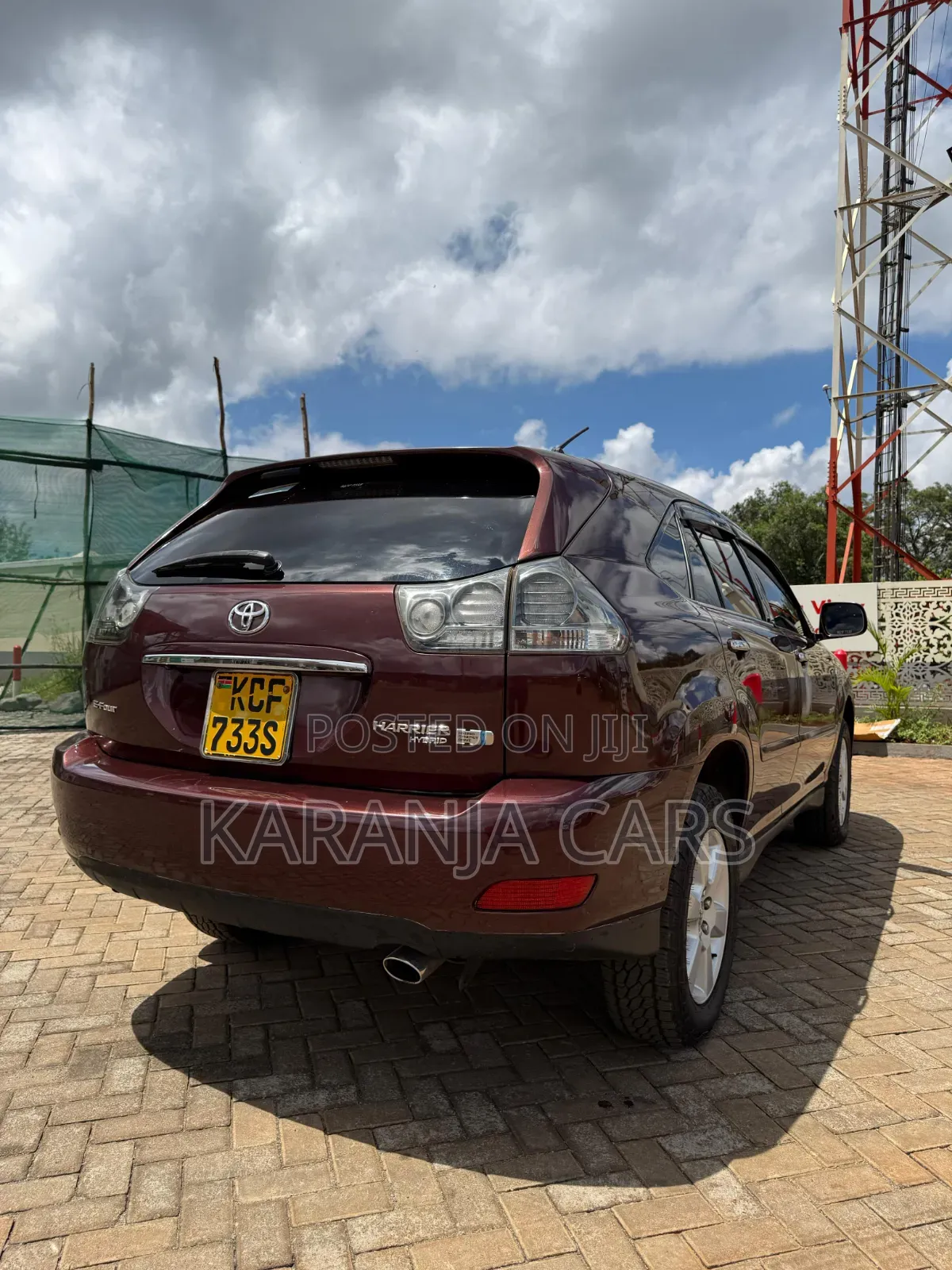 Toyota Harrier 3.3 Hybrid 4WD 2008 Brown