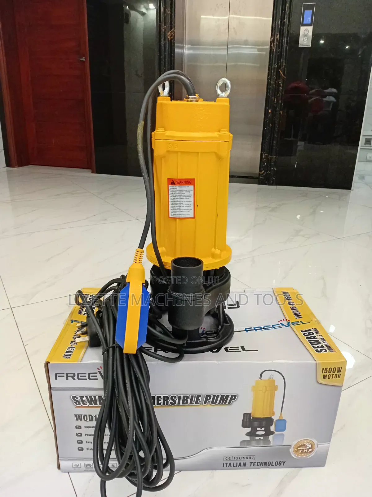 Freevel 2hp Sewage Submersible Pump