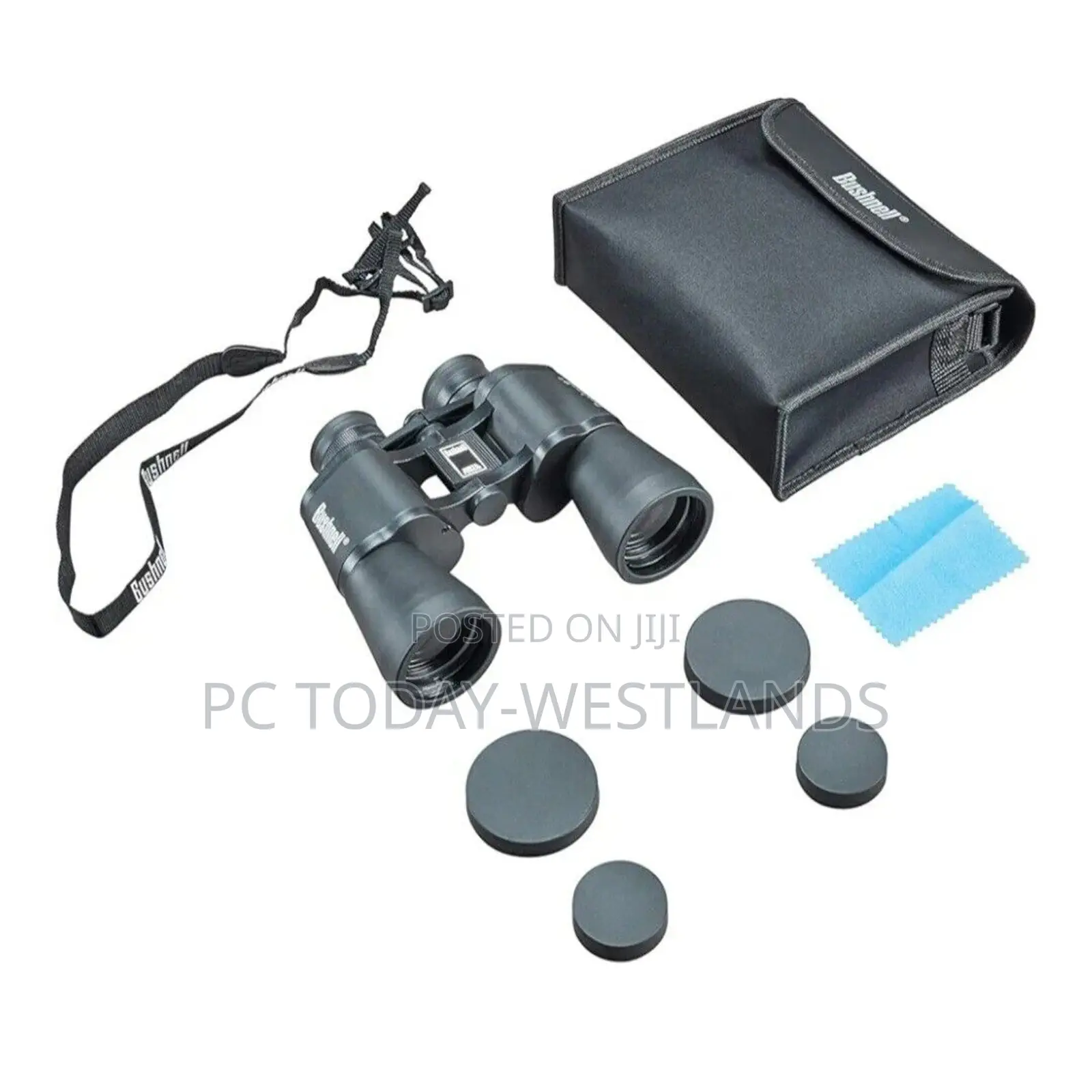Bushnell - Pacifica - 10-30x50 - Black - Porro Prism - Zoom Binocular