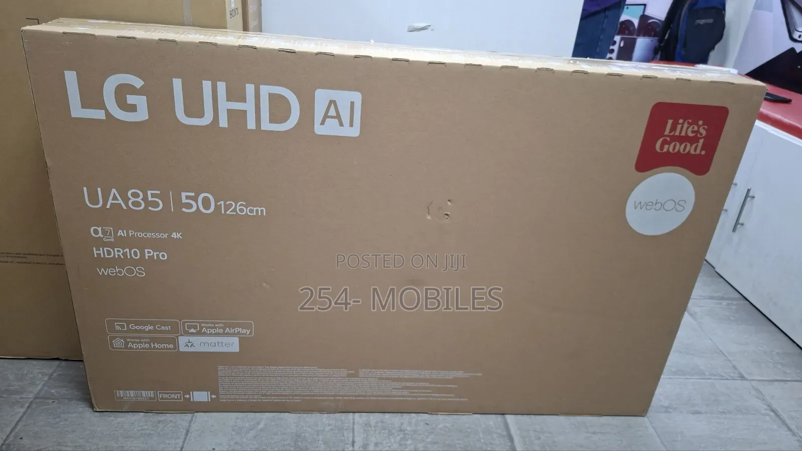 Lg 50-Inch Uhd Ai Ua85 Smart Tv 50ua85006la Magic Remote Hdr10