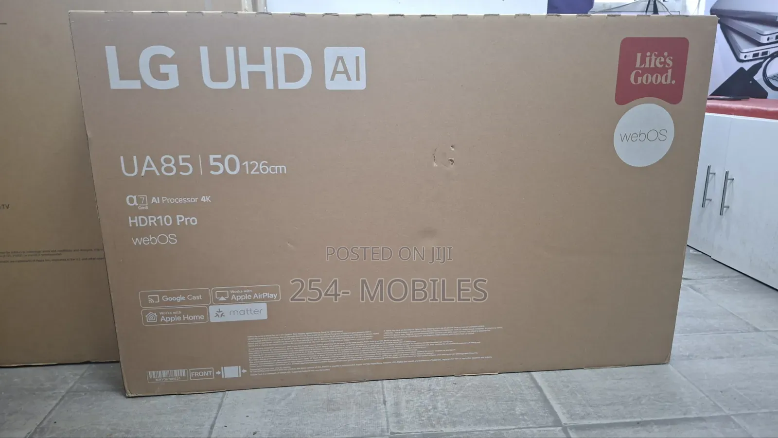 Lg 50-Inch Uhd Ai Ua85 Smart Tv 50ua85006la Magic Remote Hdr10