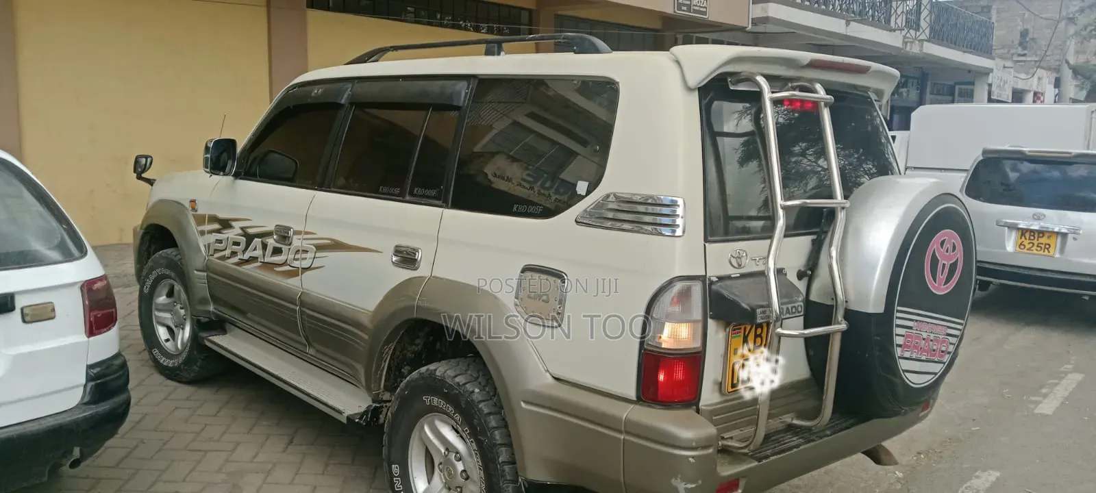 Toyota Land Cruiser Prado 1999 Gray