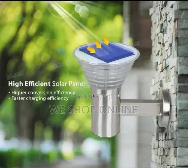 Stainless Steel Solar Led Wall Light