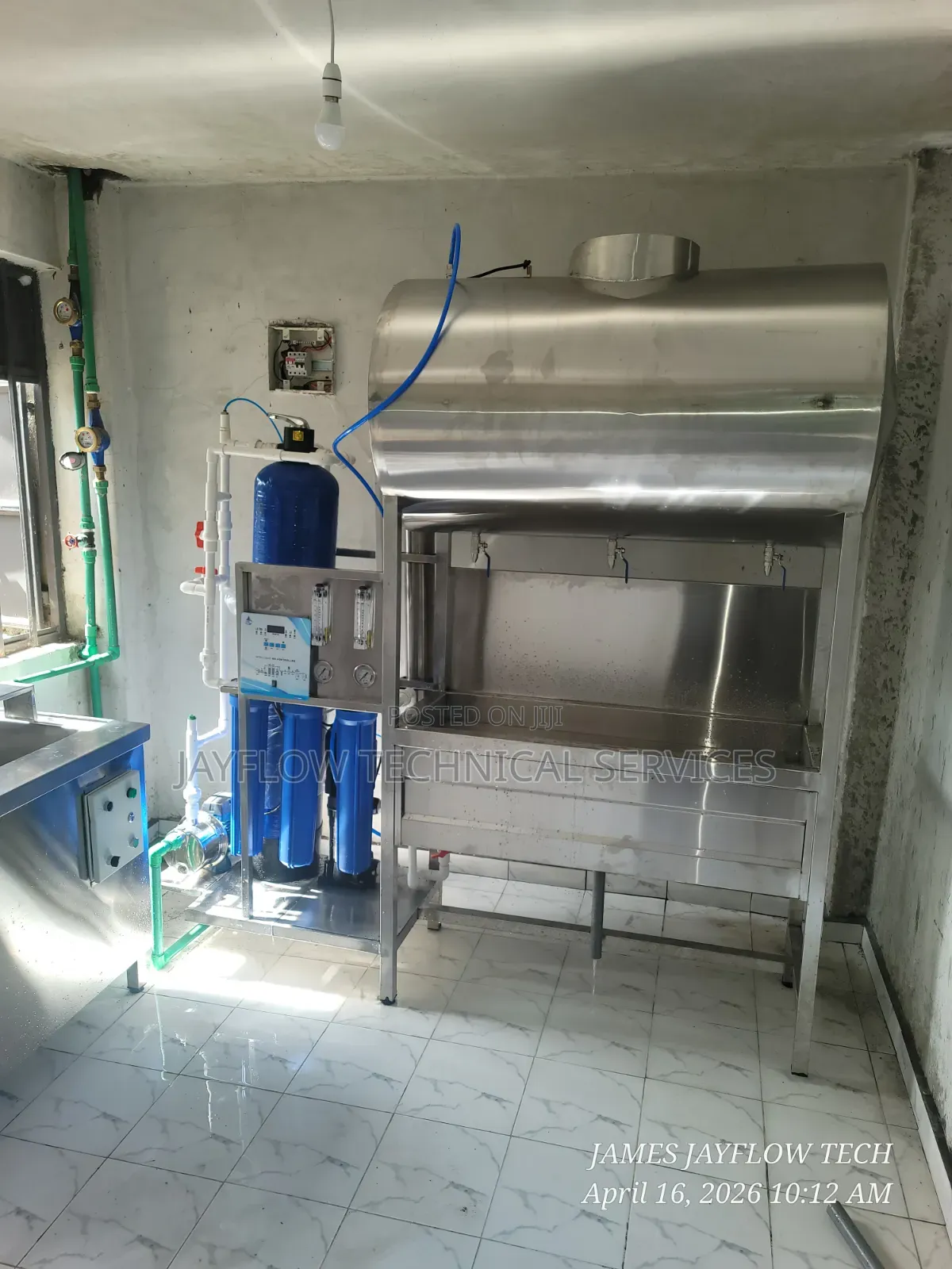 3-in-1 Commercial Ro Water Purifiier 250 LPH – Complete Bottling Setup