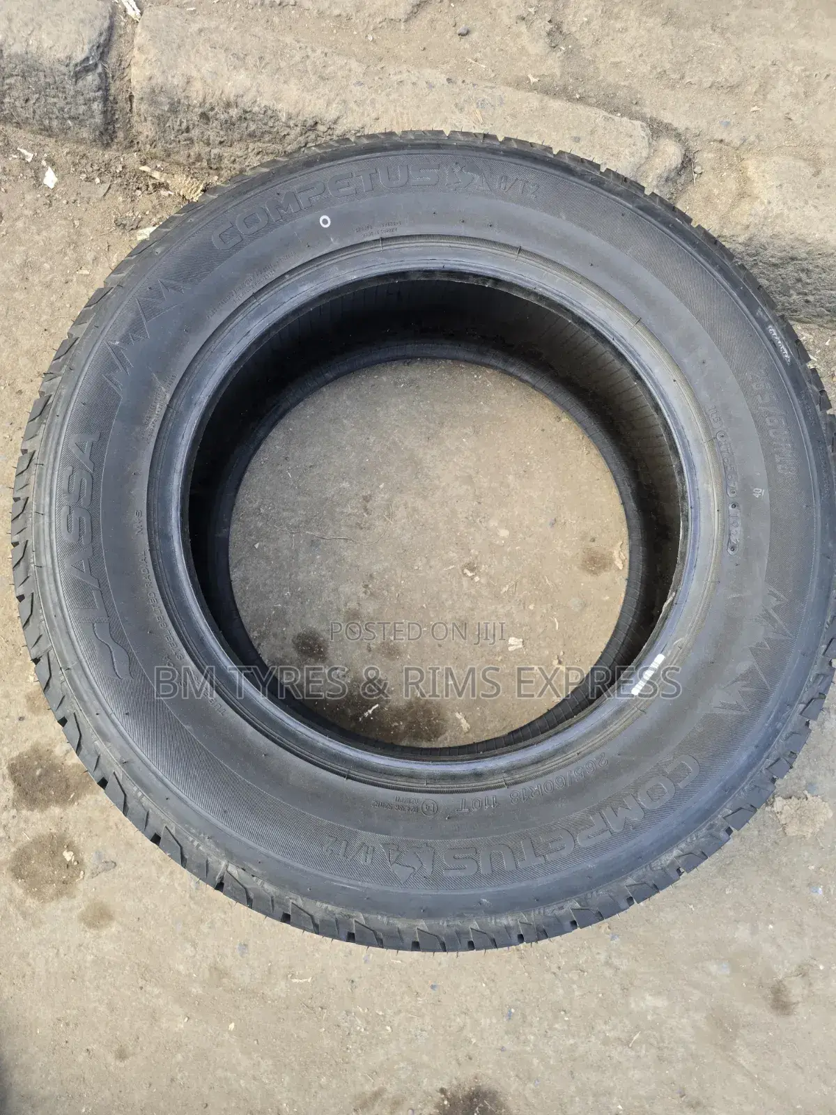 265 /60 R18 Lassa Tyres (All Terrein)