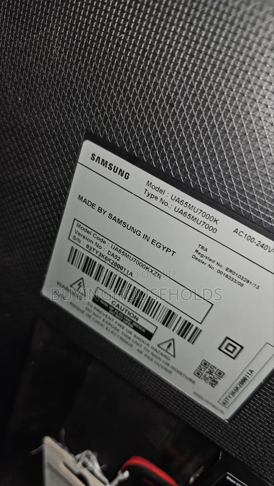 Samsung 65" Mu7000 Smart Tv Uhd