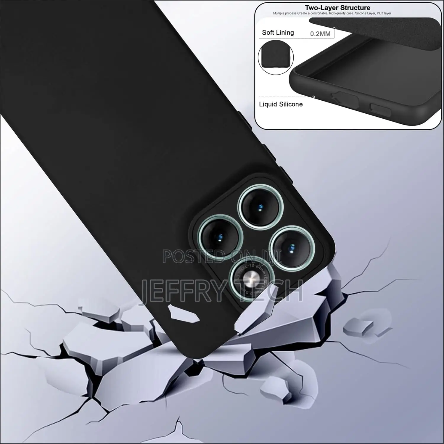 Silicone Back Cover Case for Motorola Moto Edge 70 Fusion 5g